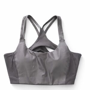Fabletics Charcoal Sports Bra